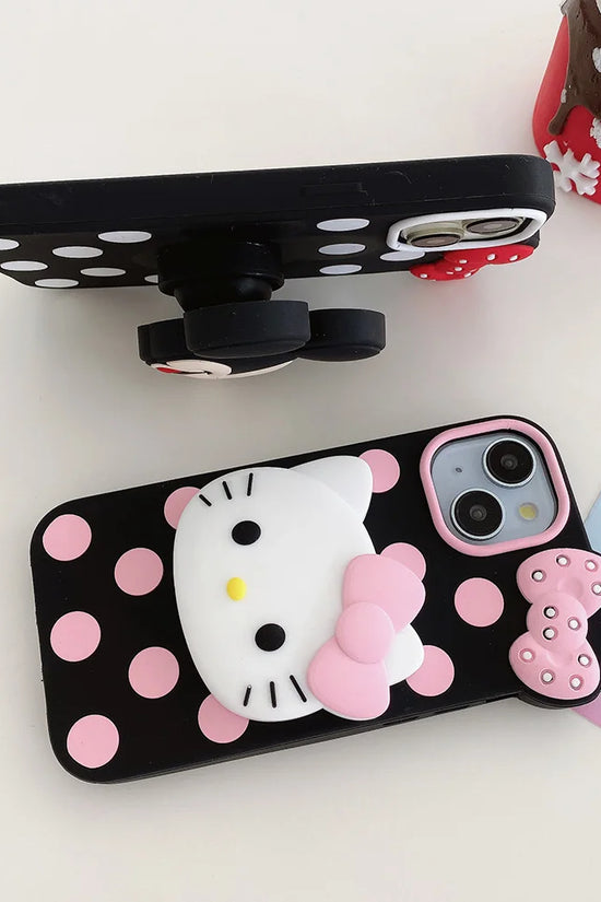 Cartoon Wave  Hello Kitty Soft Silicon Case