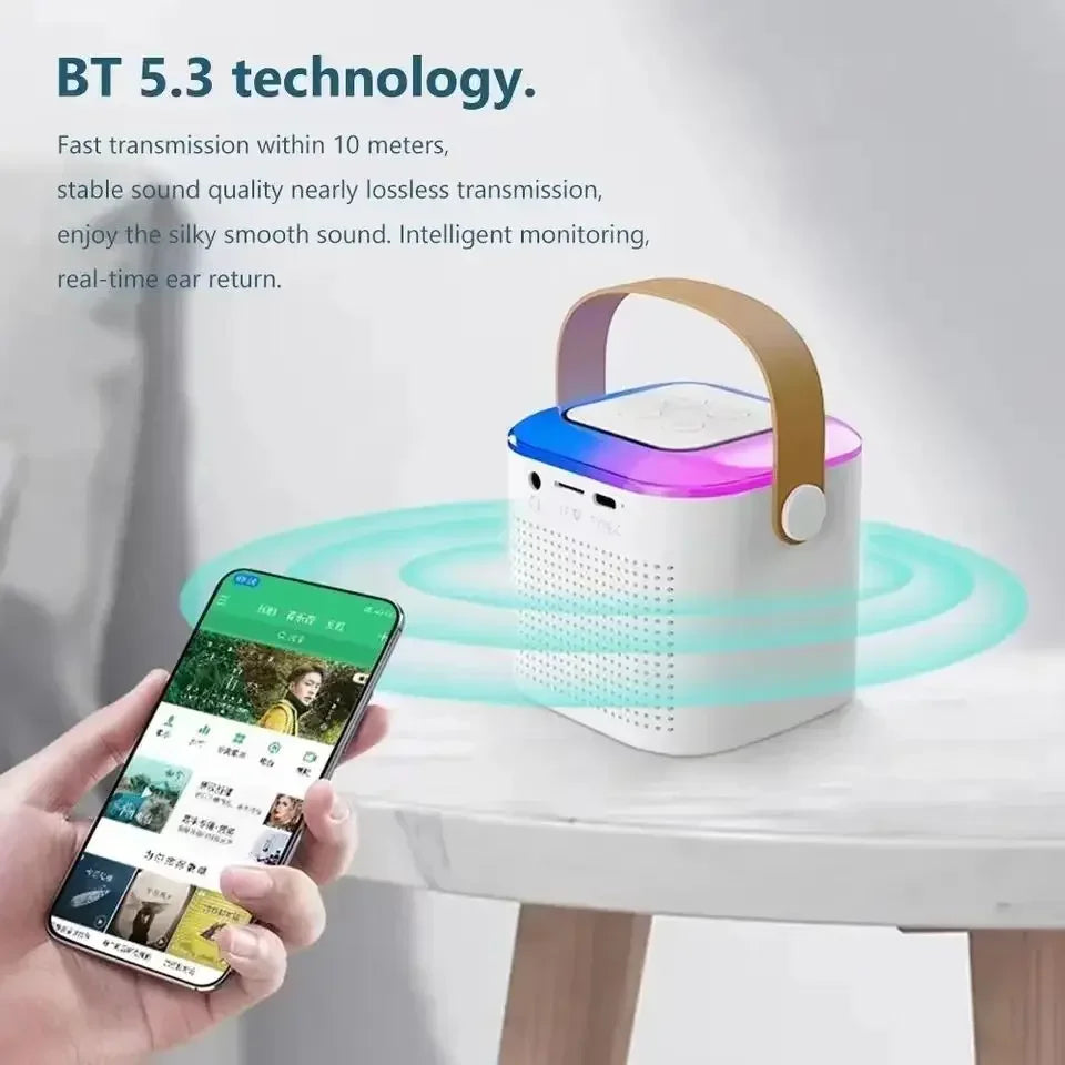 Wireless Bluetooth Speaker Multifunction with 2 Microphone