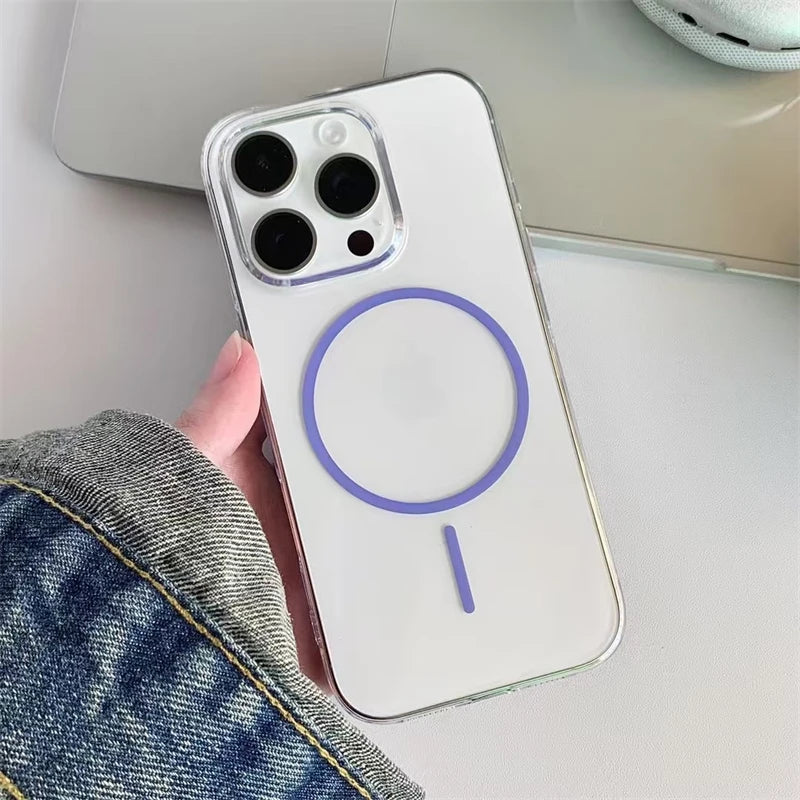 Magsafe Transparent Phone Cases