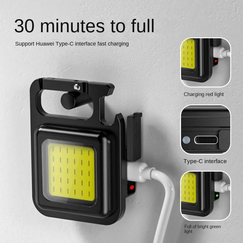 Rechargeable Emergency Light Mini High Bright Camping Lights