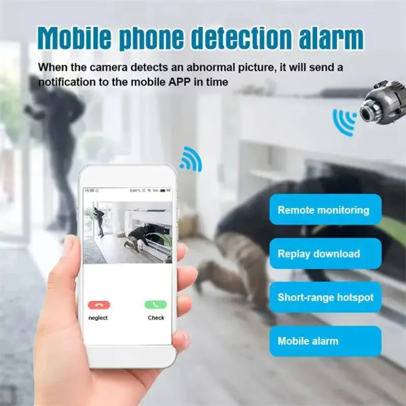 1080P HD Camera WiFi  Night Vision Motion Detection