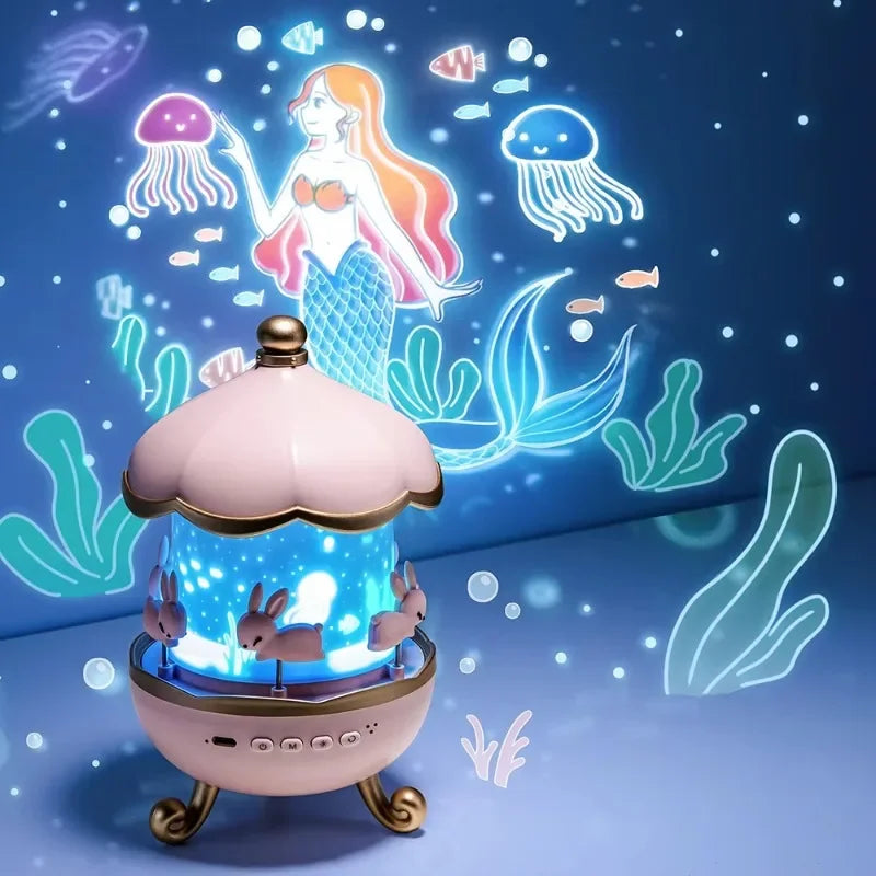 Portable rechargeable projector