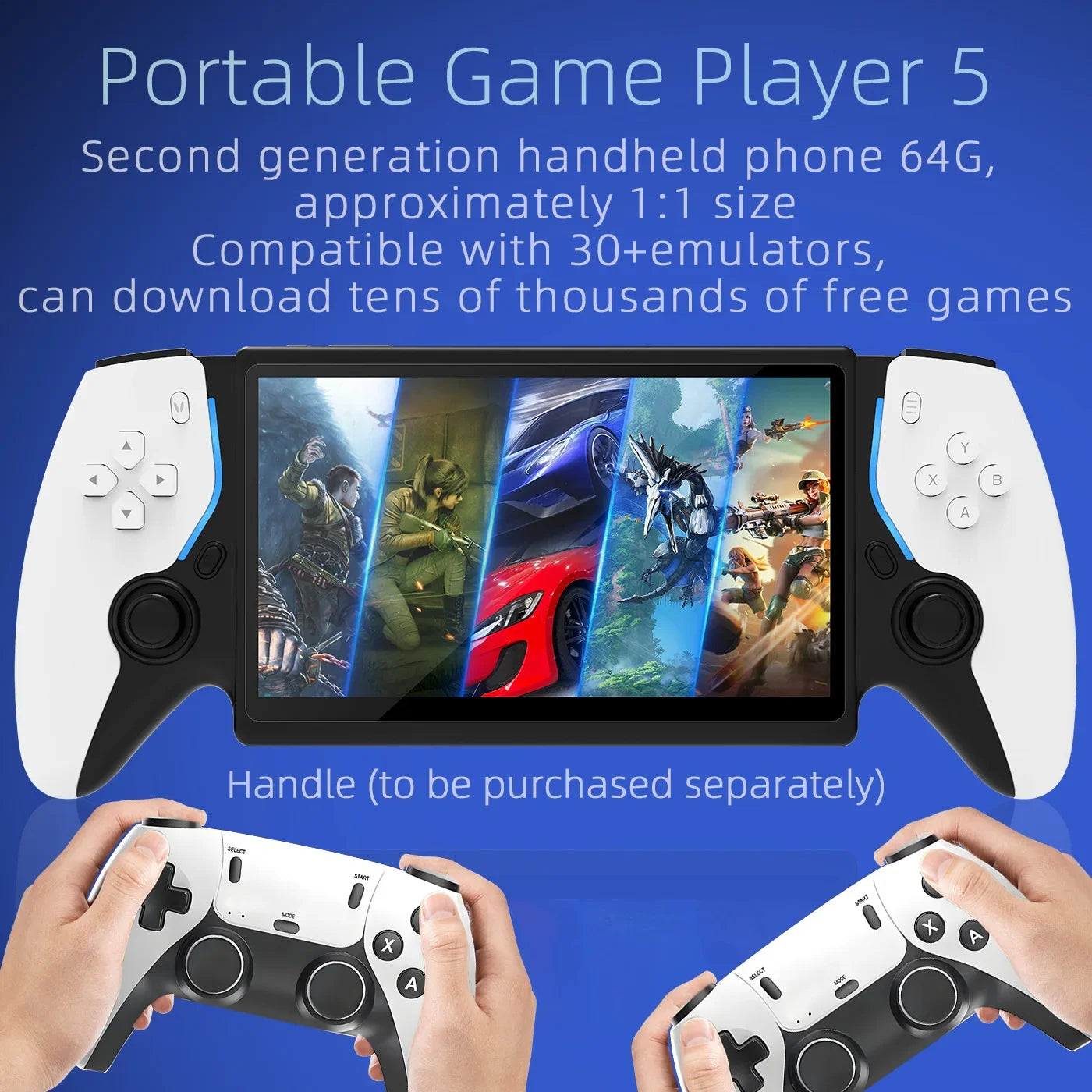 new PSP7 Inch Portable Game Console