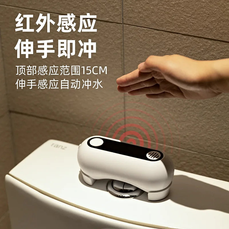 Automatic Toilet Flush Button IPX5 Waterproof
