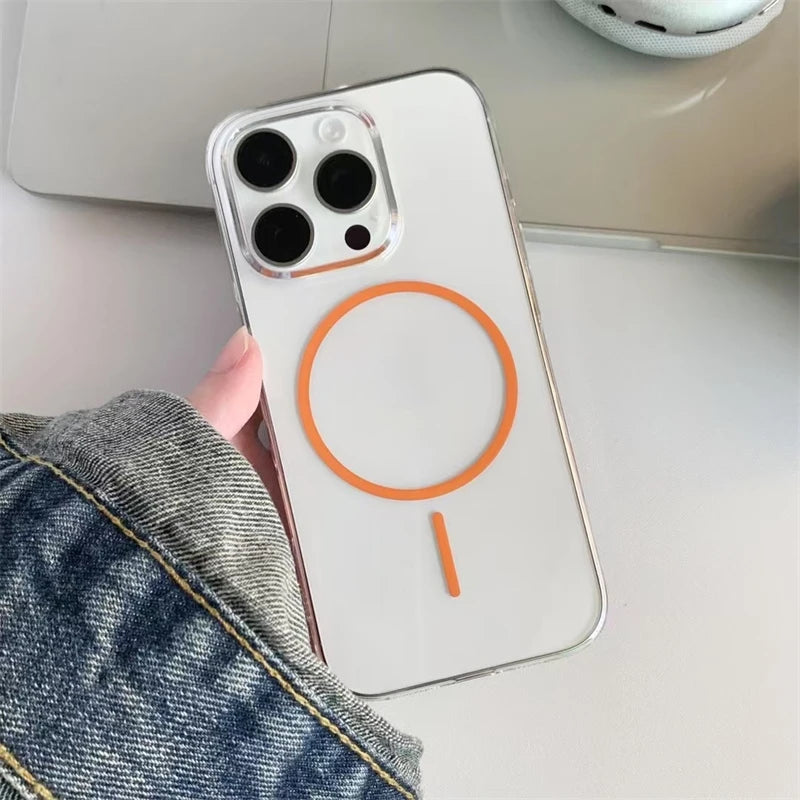 Magsafe Transparent Phone Cases
