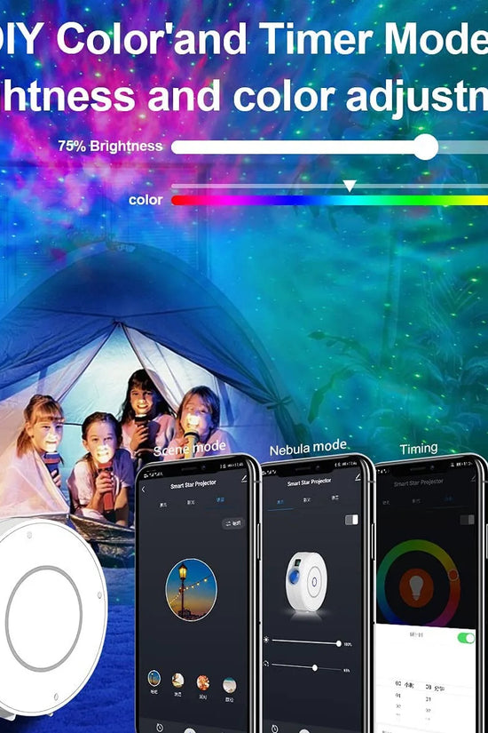 sky projector intelligent voice control system