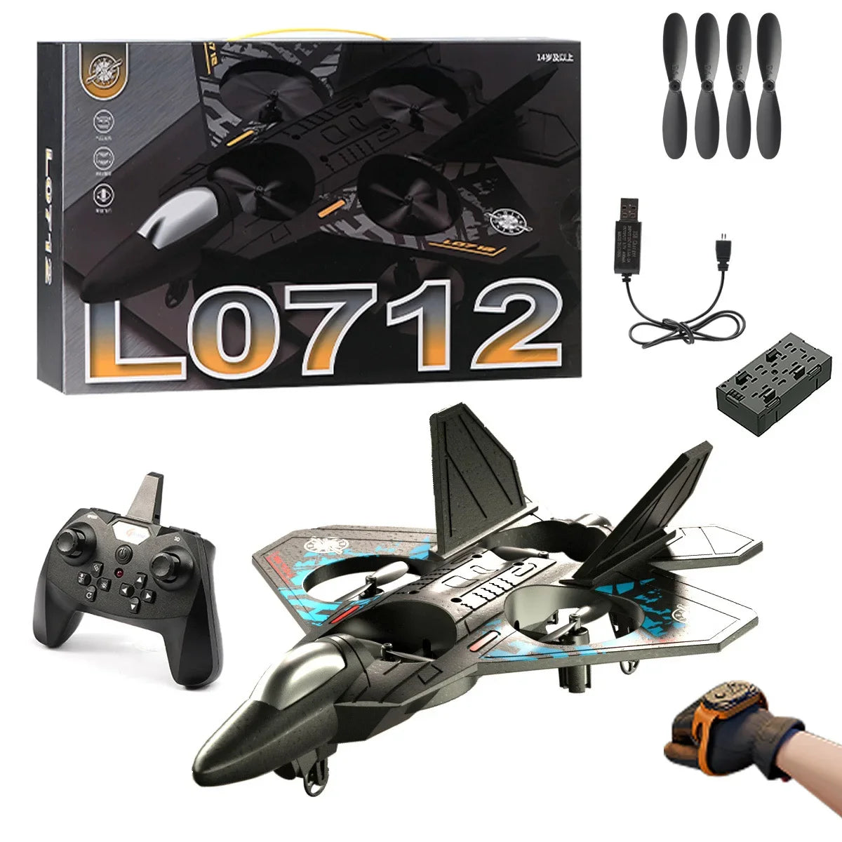 L0712 RC Remote Control Airplane 2.4G