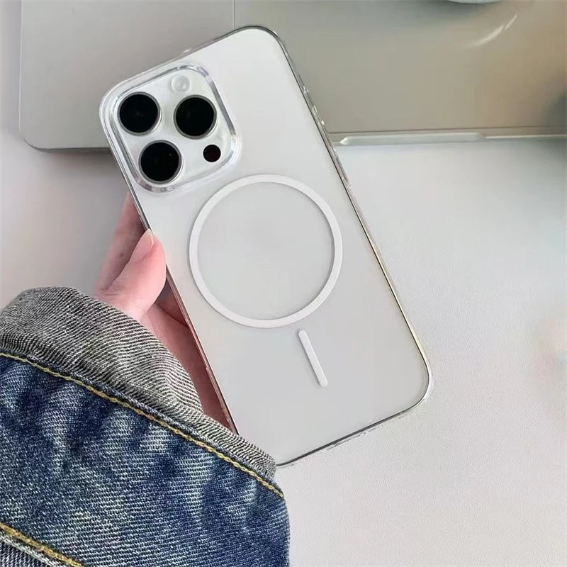Magsafe Transparent Phone Cases