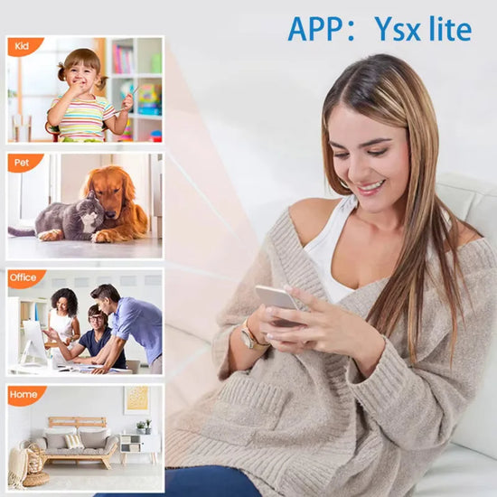1080P HD Camera WiFi  Night Vision Motion Detection