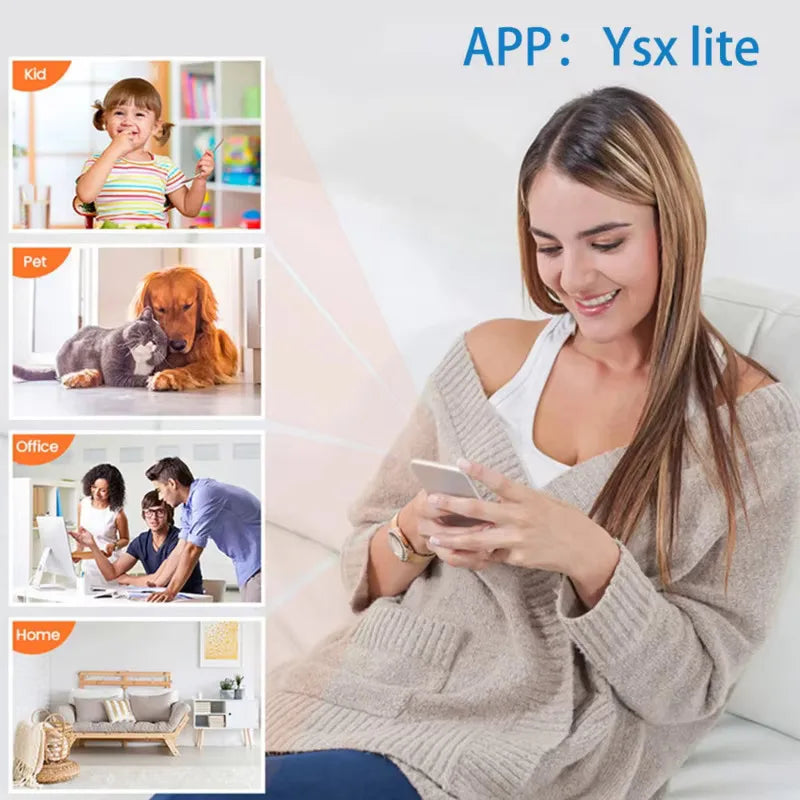 1080P HD Camera WiFi  Night Vision Motion Detection