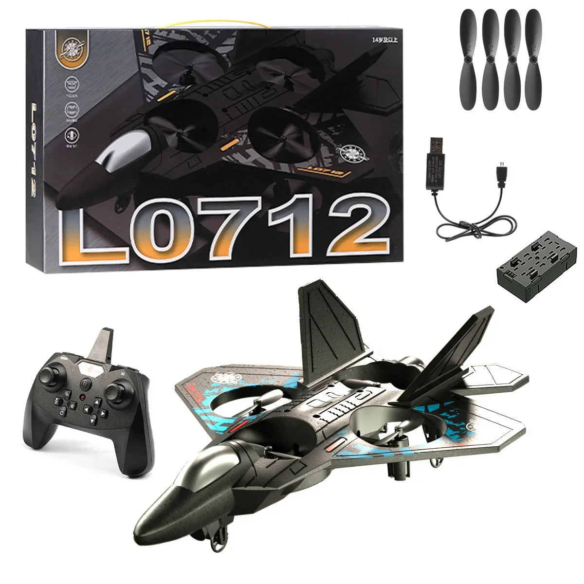 L0712 RC Remote Control Airplane 2.4G