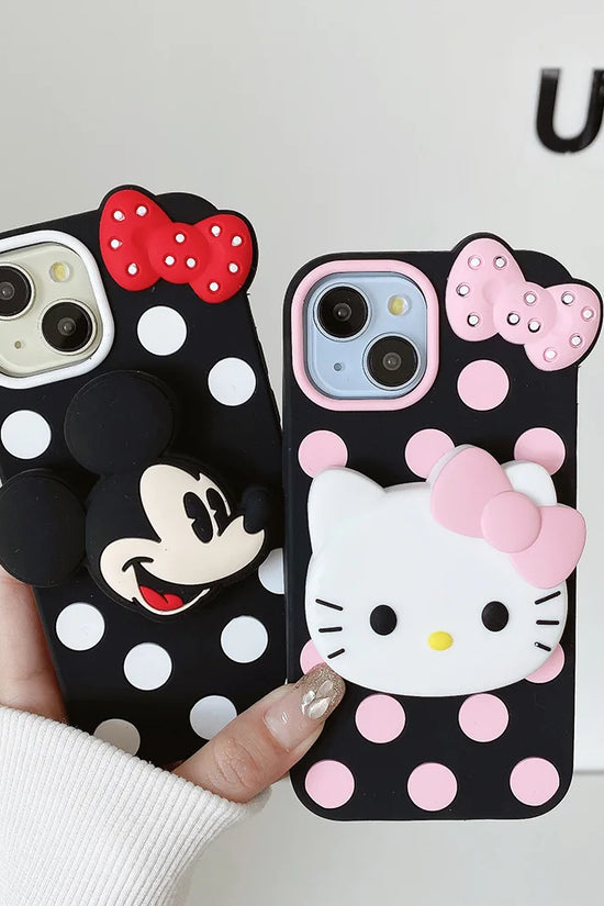 Cartoon Wave  Hello Kitty Soft Silicon Case