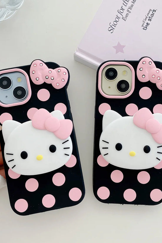 Cartoon Wave  Hello Kitty Soft Silicon Case