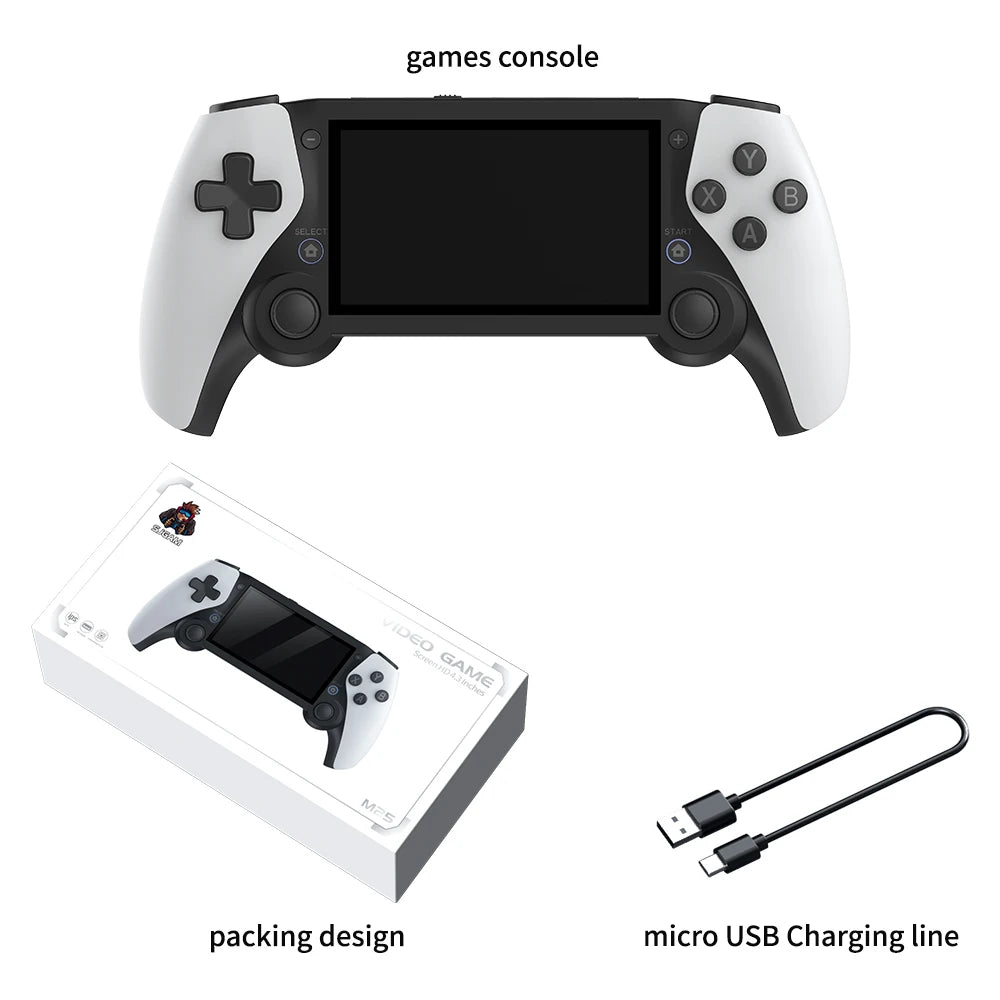 Handheld Game 4.3 HD Screen  Portable Video Game
