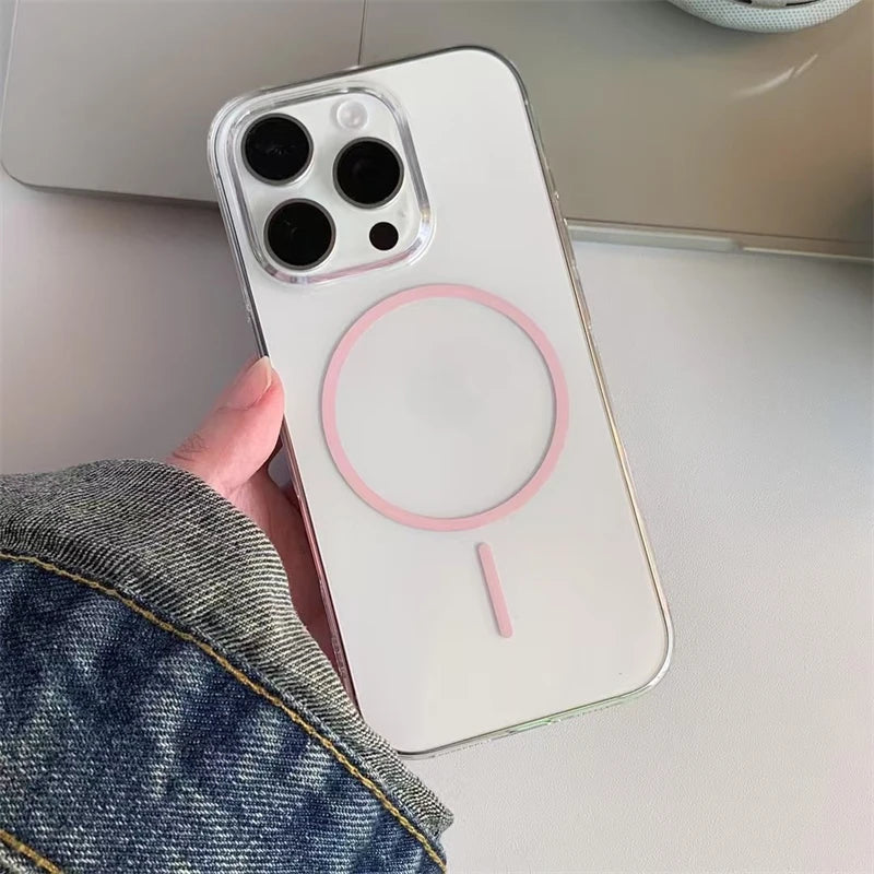 Magsafe Transparent Phone Cases