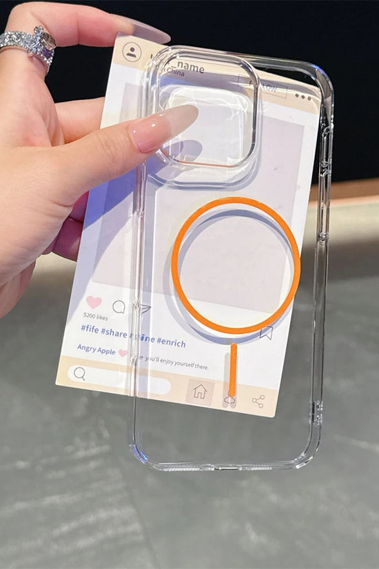 Magsafe Transparent Phone Cases
