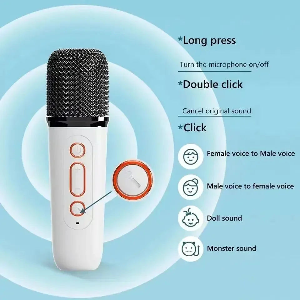 Wireless Bluetooth Speaker Multifunction with 2 Microphone