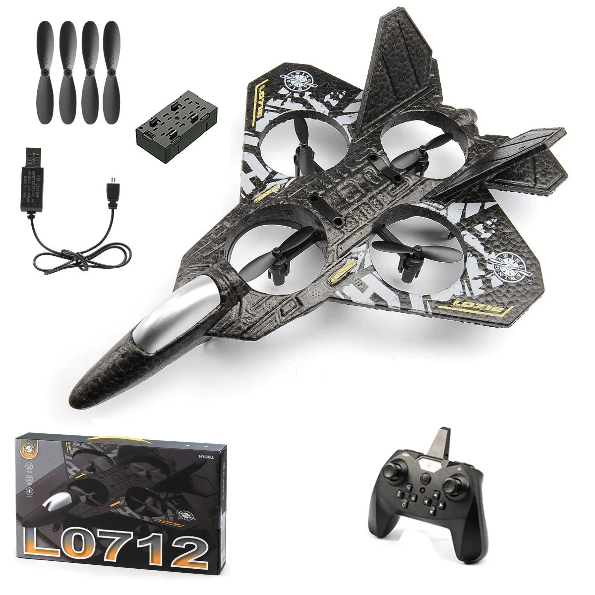 L0712 RC Remote Control Airplane 2.4G