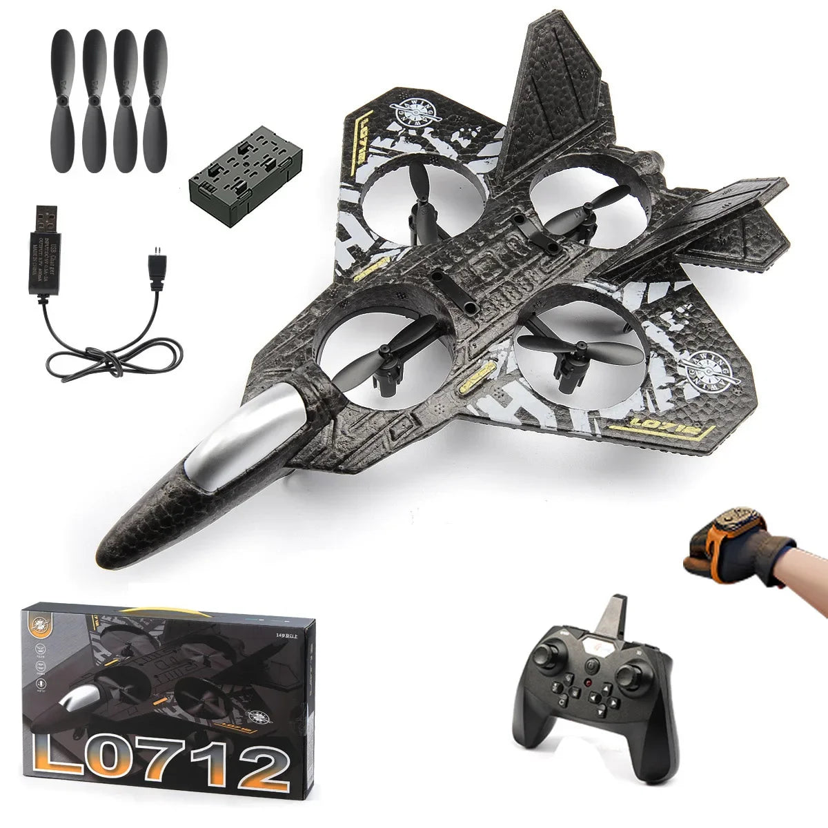 L0712 RC Remote Control Airplane 2.4G