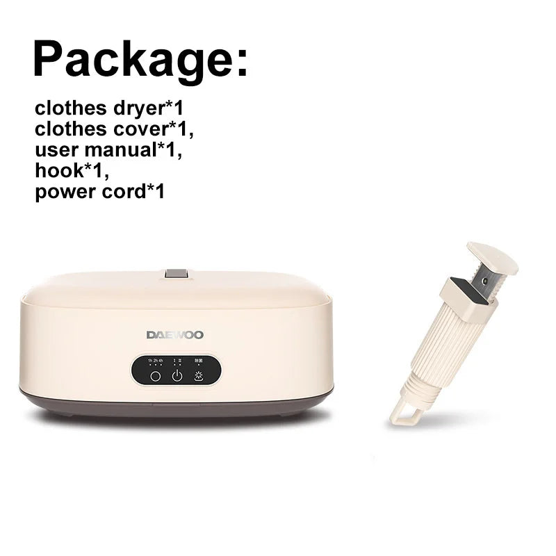 New Daewoo portable Clothes dryer