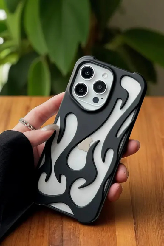 Flame Matte Soft Phone Case