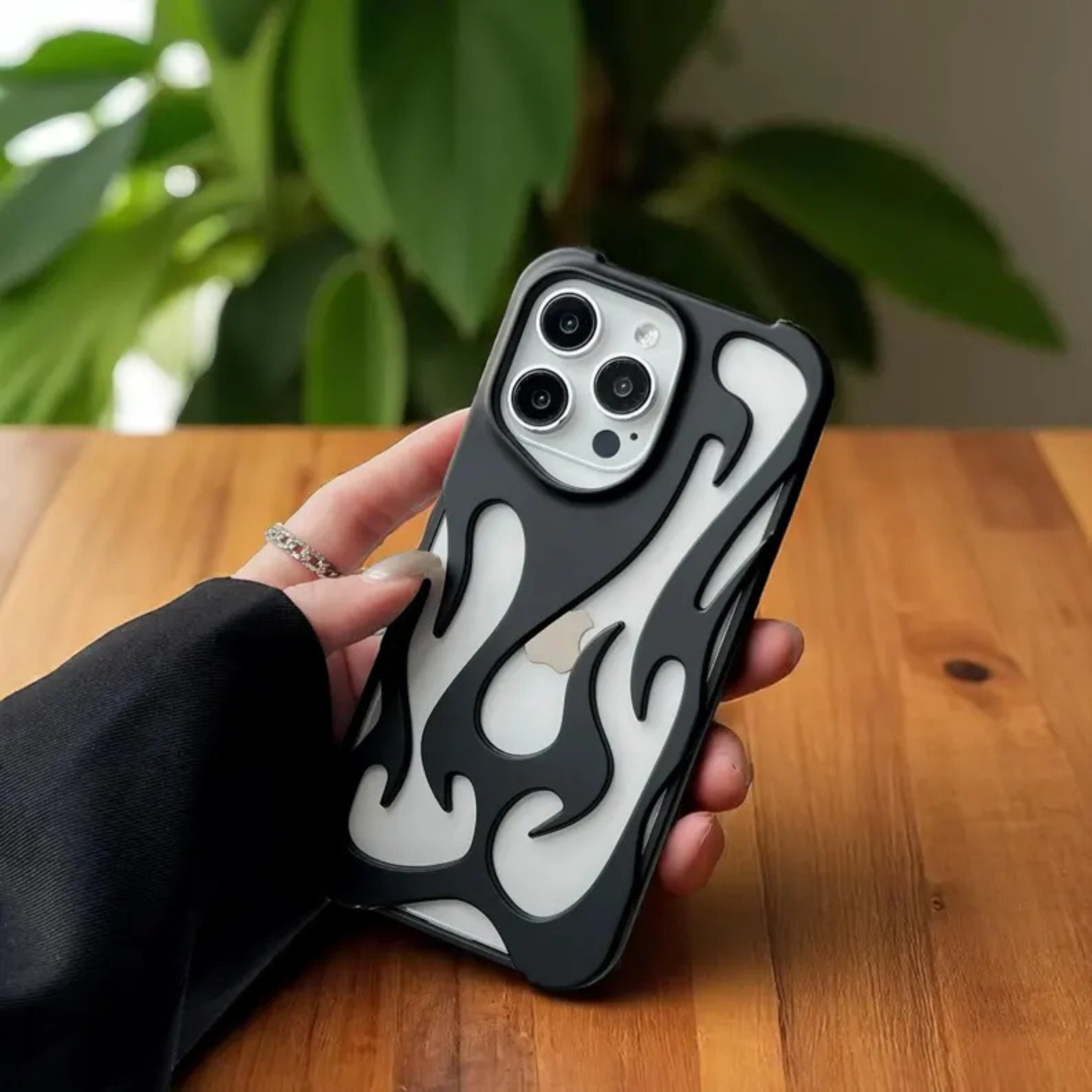 Flame Matte Soft Phone Case